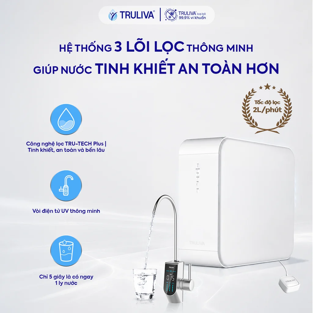 Máy lọc nước Truliva UR5840 PLATINUM - Ảnh 3