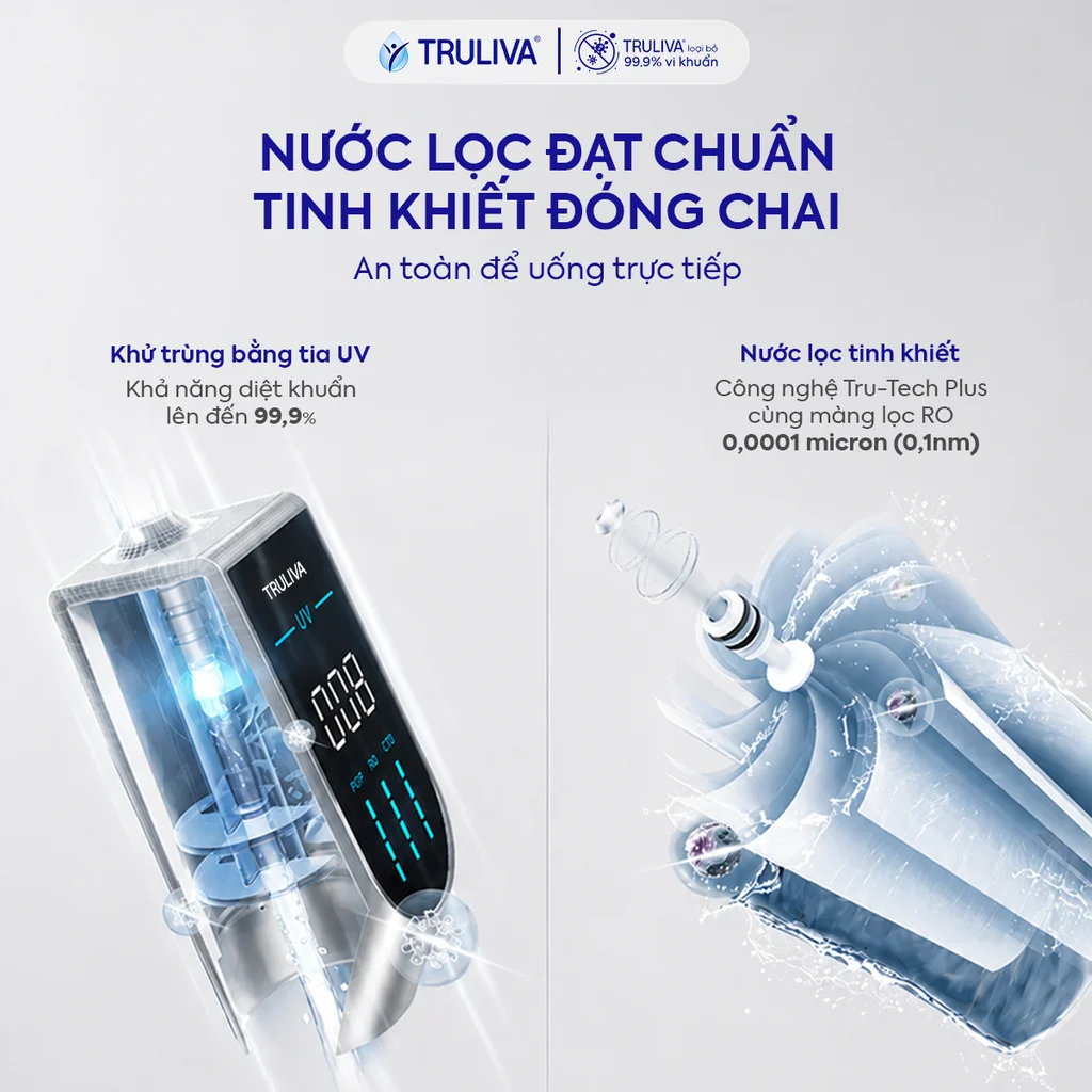 Máy lọc nước Truliva UR5840 PLATINUM - Ảnh 5