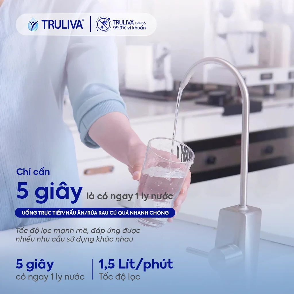 Máy lọc nước Truliva UR5676 GOLD - Ảnh 9