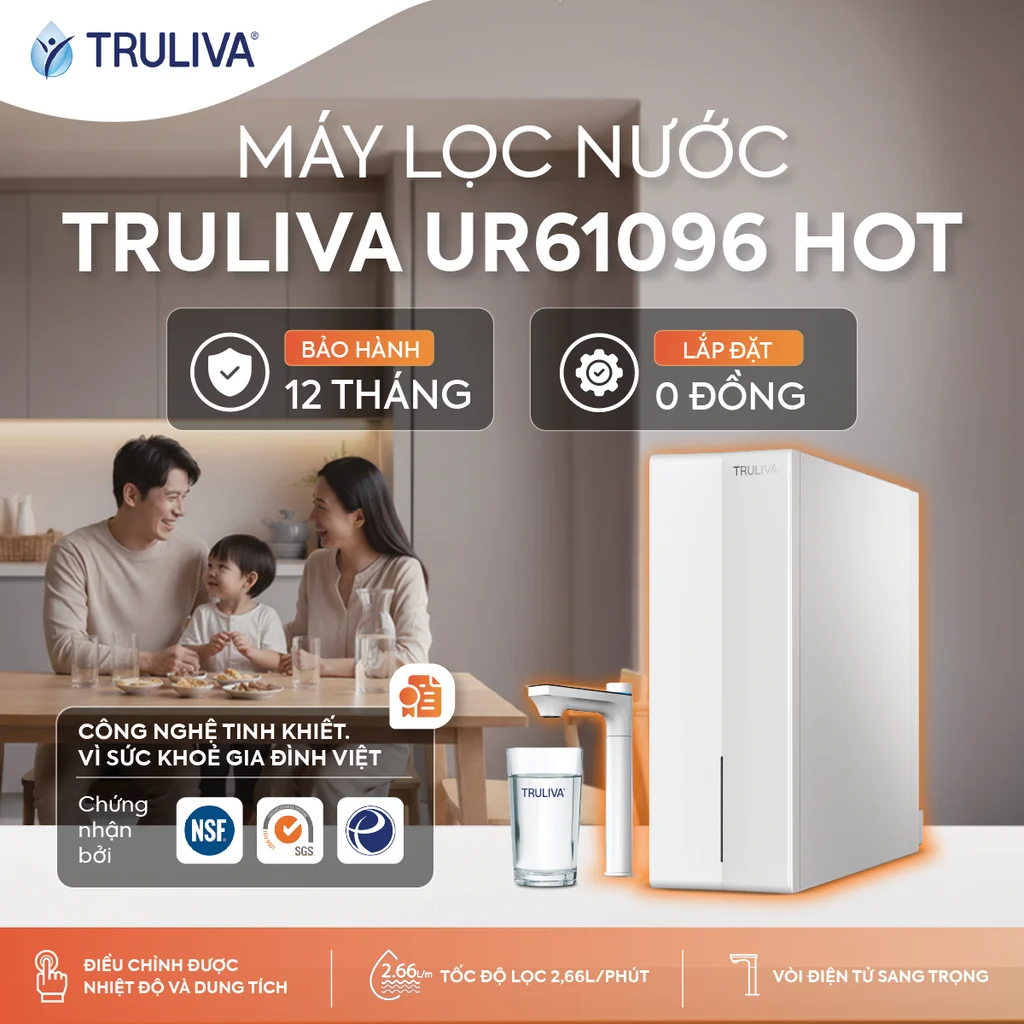 Máy lọc nước Truliva UR61096 HOT - Ảnh 2