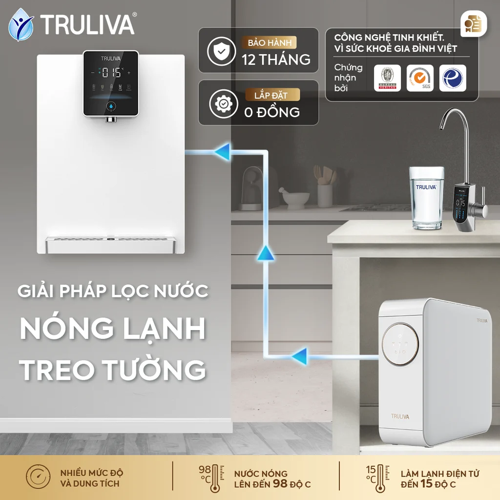 Máy lọc nước Truliva W6412 - Ảnh 4